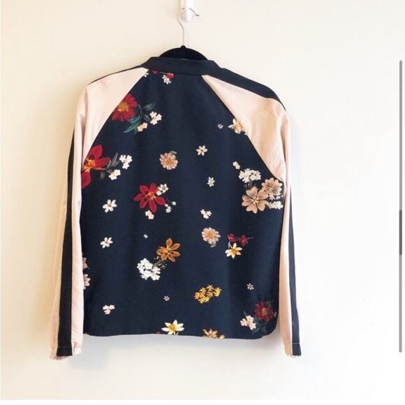 Zara Floral Bomber Jacket - Picture 5 of 8